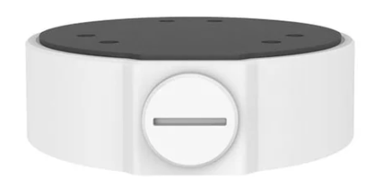 Junction Box Mounting Bracket for IP Turrets and Varifocal Cameras - White