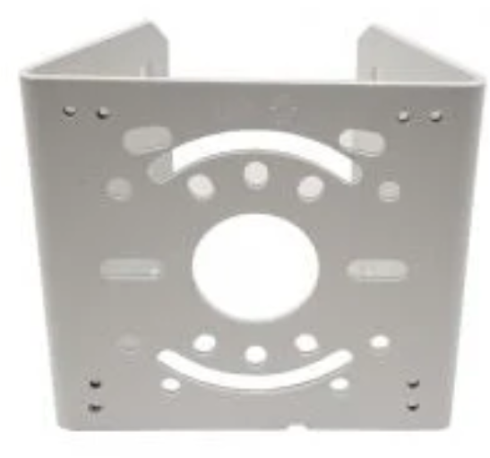 Pole Mount Adapter for IP Turrets and Dome Cameras - White